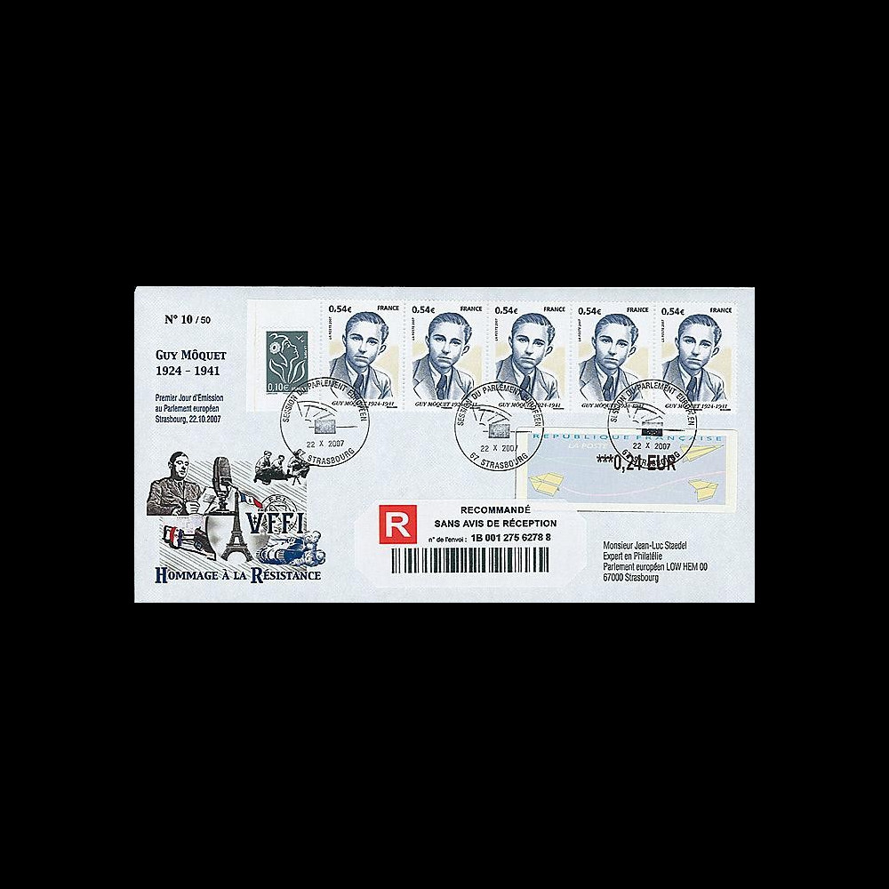 France 2007 : Hommage à Guy Môquet 1924-1941 (recommandée)