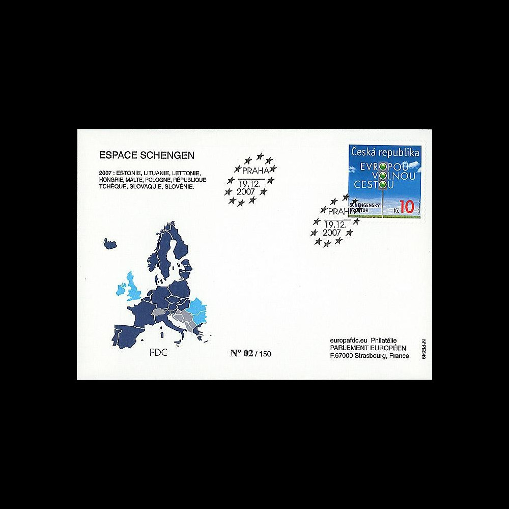 PE549 - 2007 République Tchèque : Elargissement de l'espace Shengen