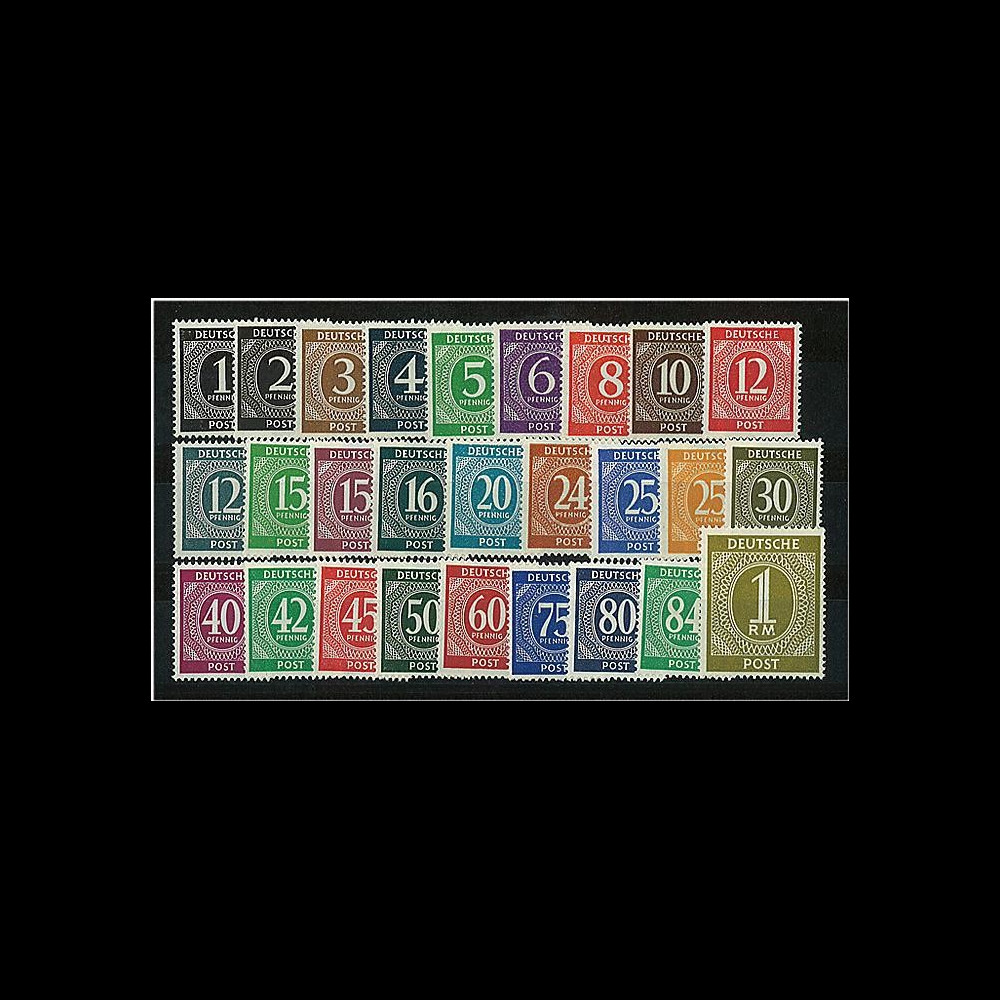 ZAAS1-27 : 1946 - Zones Américaine