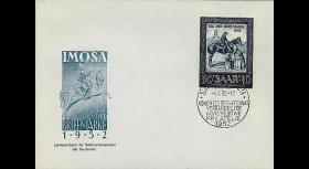 JT52ST4 : 1952 - FDC IMOSA Journée du Timbre