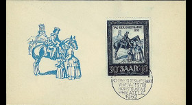 JT52ST5 : 1952 - FDC Journée du Timbre