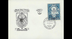 JT53ST2 : 1953 - FDC Journée du Timbre