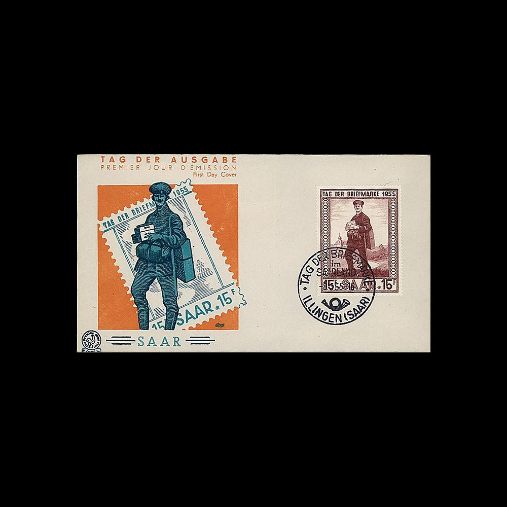 JT55S : 1955 - FDC Journée du Timbre