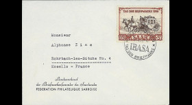 JT50ST2 : 1950 - Enveloppe entête Journée du Timbre