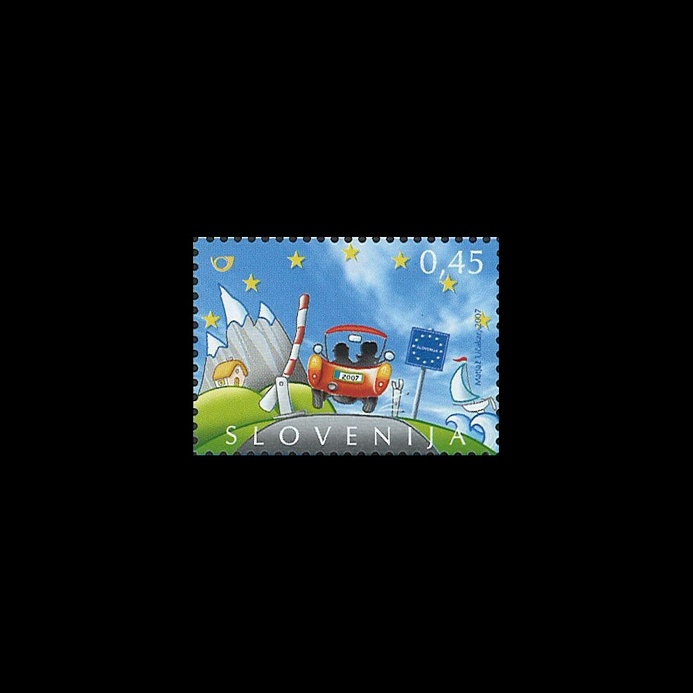 PE548N - 2007 TP Slovénie : Elargissement de l'espace Shengen