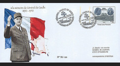 DG08-2T1 : 2008 - Entier Postal "1er Jour - Mémorial DE GAULLE" (Colombey)