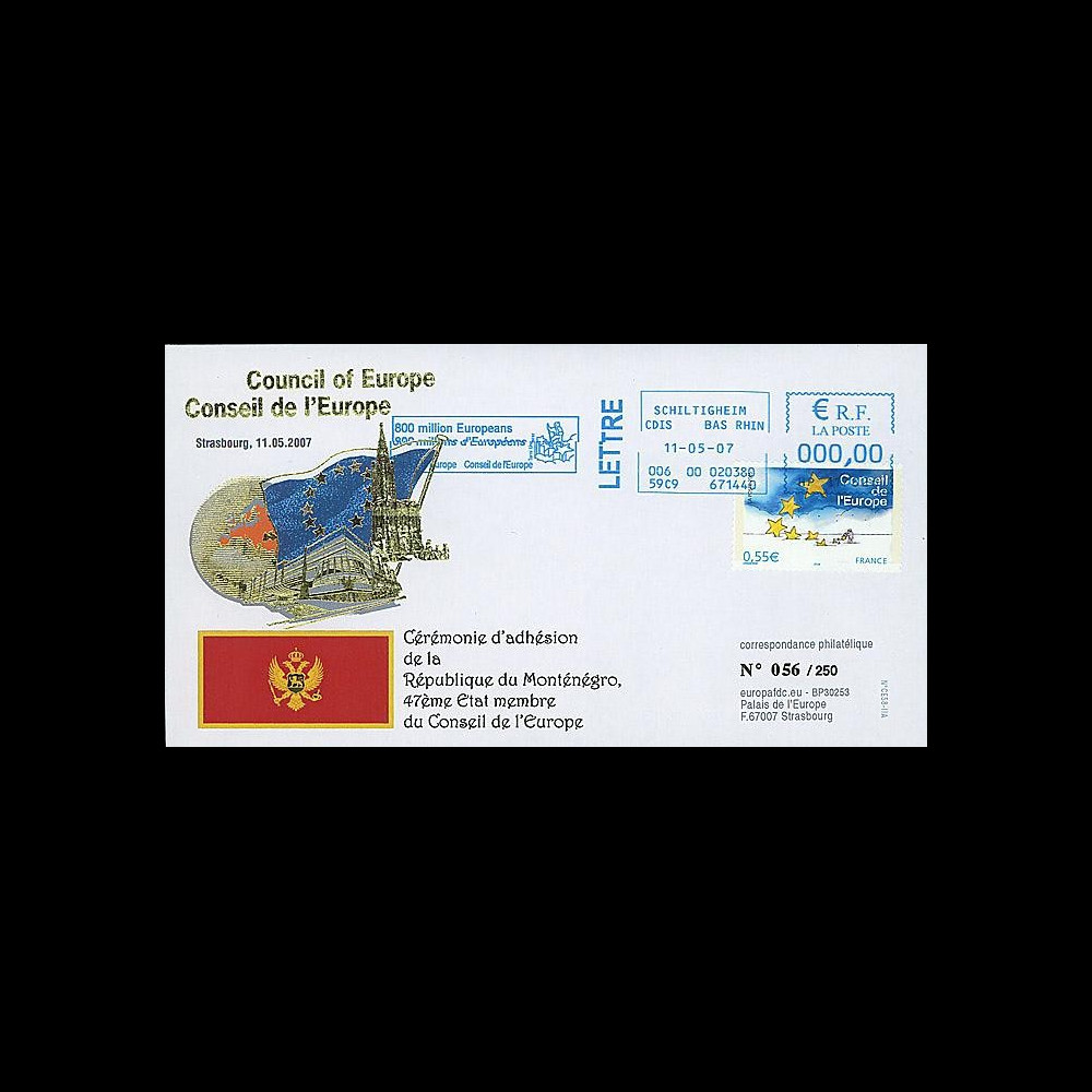 CE58-IIA : 2007 - Adhésion du Monténégro au Conseil de l'Europe