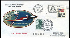 STS-4 1982 - 4e lancement de la navette spatiale américaine Columbia