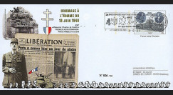 DG08-4PAP : 2008 - Entier Postal "DE GAULLE - 68 ans Appel 18 Juin" (Armées les Loges)