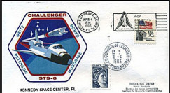 STS-6 1983 - 1er lancement de la navette spatiale américaine Challenger
