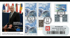 PE552a : 2008 - Recommandée '1er Ministre de Suède