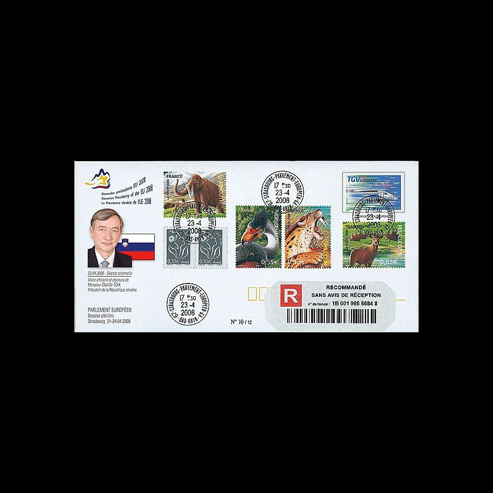 PE559a : 2008 - Recommandée 'discours du Président slovène M. Türk'