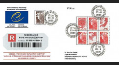 CE59-IIIa : 2008 - Recommandée 'Visite reportée Pdt serbe