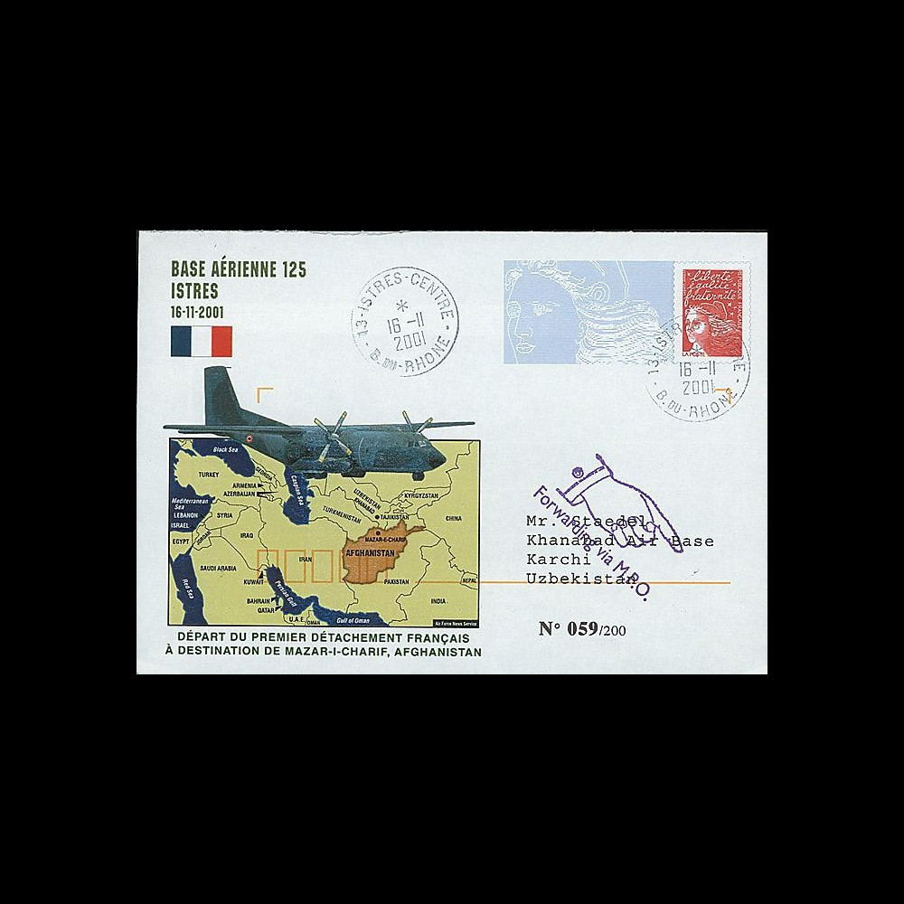 OEF-05 : 2001 - EP '1er détachement français à destination l'Afghanistan'