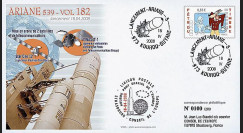 V182L-T2 - France 2008 : FDC Kourou Vol 182 Ariane 539
