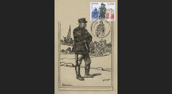 W1 08-3CP : 2008 - Carte maxi 'Armistice - Général Joffre'