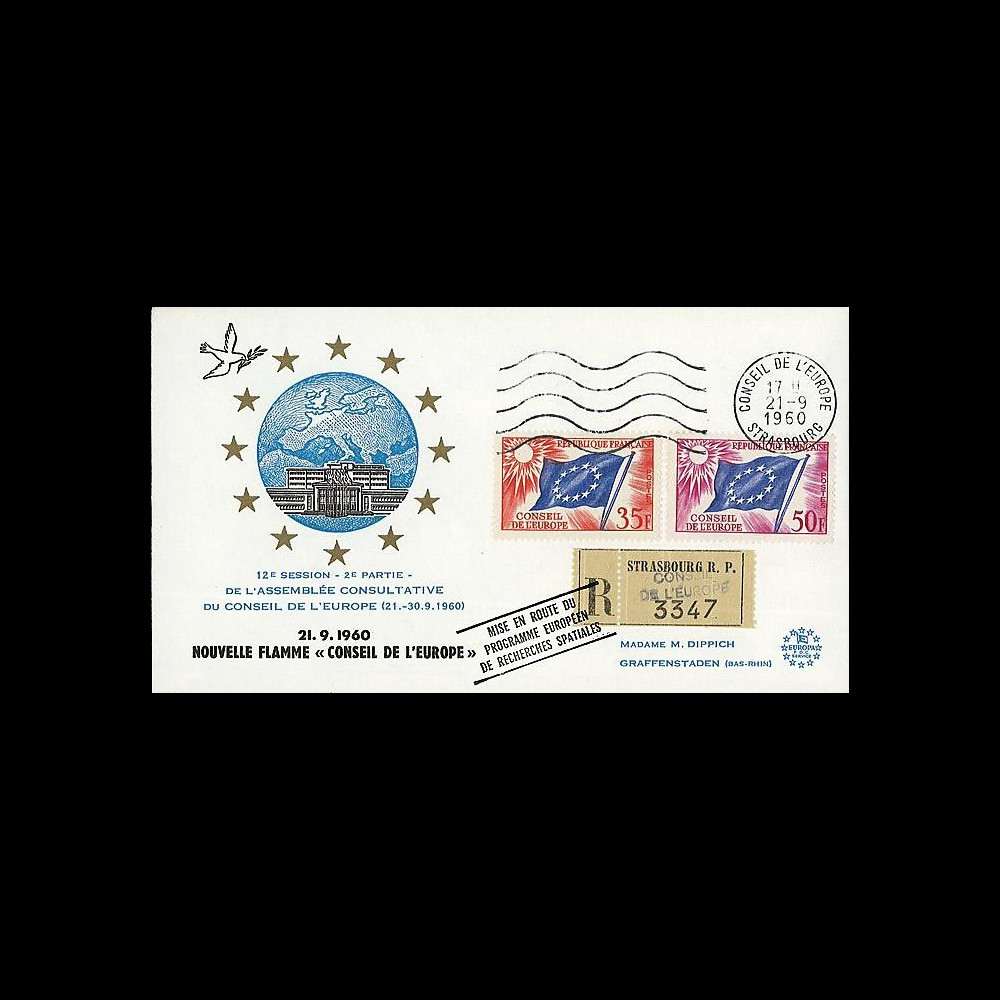 CE12-IIa T1 : 1960 - RECO 'Mise en route programme eur. de recherches spatiales'