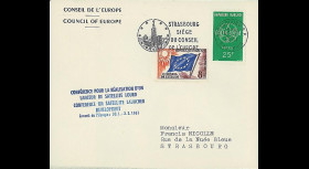 RD14a : 1961 - Env. officielle 'Conférence européenne de l'Espace'