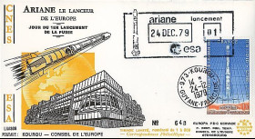 AR 3L : 1979 - FDC '1er lancement de la fusée Ariane L01'