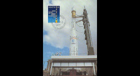 AR 5LC : 1979 - Carte maximum 1er Jour TP Suisse 'Ariane'