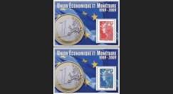 PE570N : 2009 - Porte-timbre '10 ans de l'EURO'