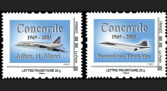 CO-RET37-38N : 2008 - 2 TPP '5e anniversaire arrêt vols Concorde'