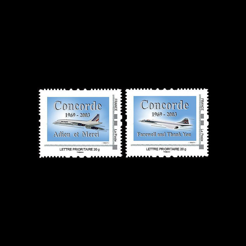 CO-RET37-38N : 2008 - 2 TPP '5e anniversaire arrêt vols Concorde'