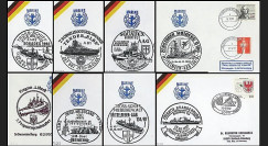 91NAV-AL10 : 1987-95 - 8 plis 'Deutsche Marine' - Marine allemande