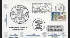 91NAV-FR08 : 1994 - Pli naval 'Frégate furtive F710 LA FAYETTE'