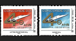 CO-RET40-41N : 2009 : 2 TPP '40 ans 1er vol Concorde 001'