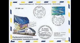 PE543 : 2007 - FDC Parlement européen '3e paquet ferrovière'
