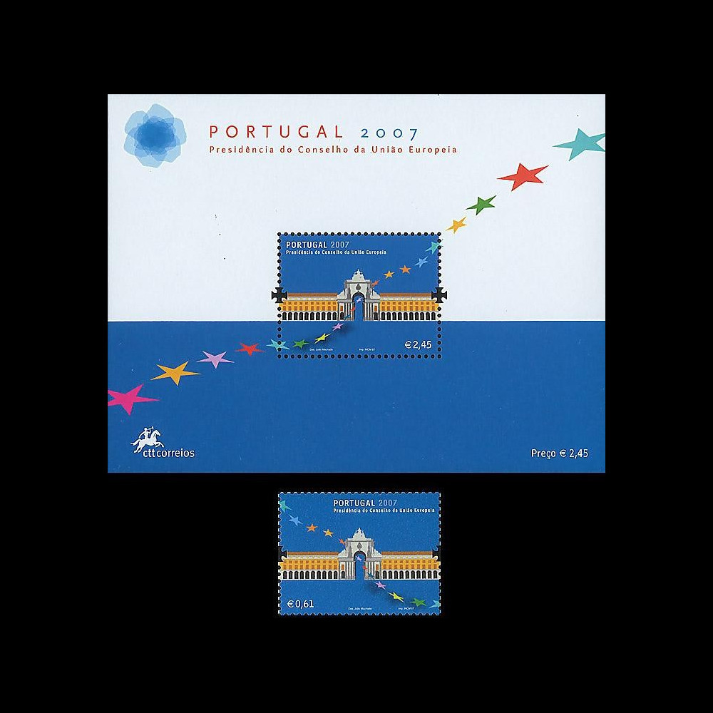 PE543N : 2007 - Bloc + TP 'Présidence portugaise du Conseil de l'UE'