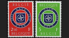 OTAN9N : 1959 - TP Belgique '10 ans OTAN 1949-1959'
