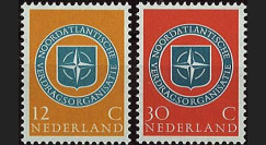 OTAN11N : 1959 - TP Pays-Bas '10 ans OTAN 1949-1959'