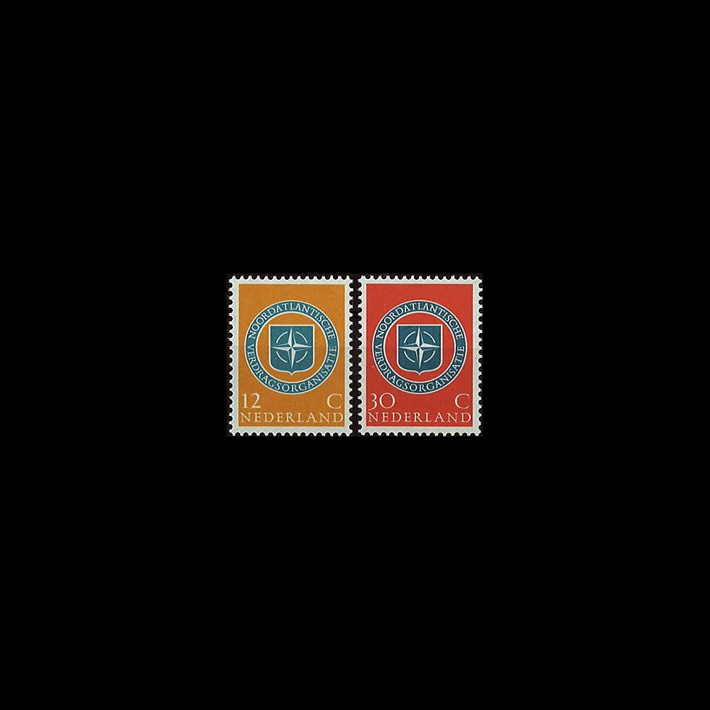 OTAN11N : 1959 - TP Pays-Bas '10 ans OTAN 1949-1959'