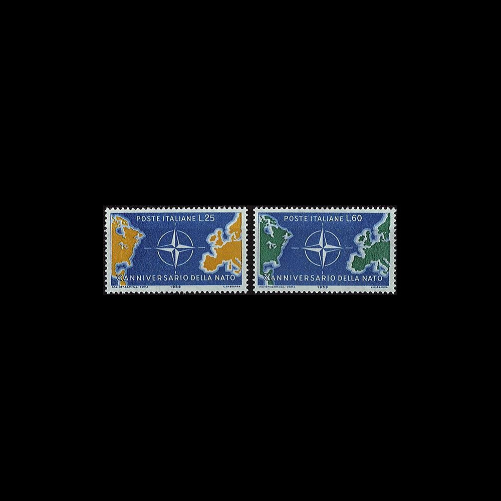 OTAN12N : 1959 - TP Italie '10 ans OTAN 1949-1959'
