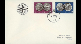 OTAN14G : 1959 - FDC 1er Jour Grèce '10 ans OTAN 1949-1959'