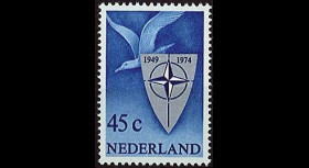 OTAN28N : 1974 - TP Pays-Bas '25 ans OTAN 1949-1974'