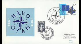 OTAN29-T1 : 1979 - FDC 1er Jour Belgique '30 ans OTAN' - Bruxelles
