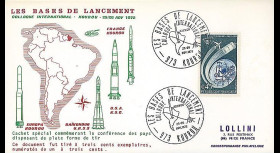 KOUR 1 : 1972 - FDC 'Conférence pays lanceurs