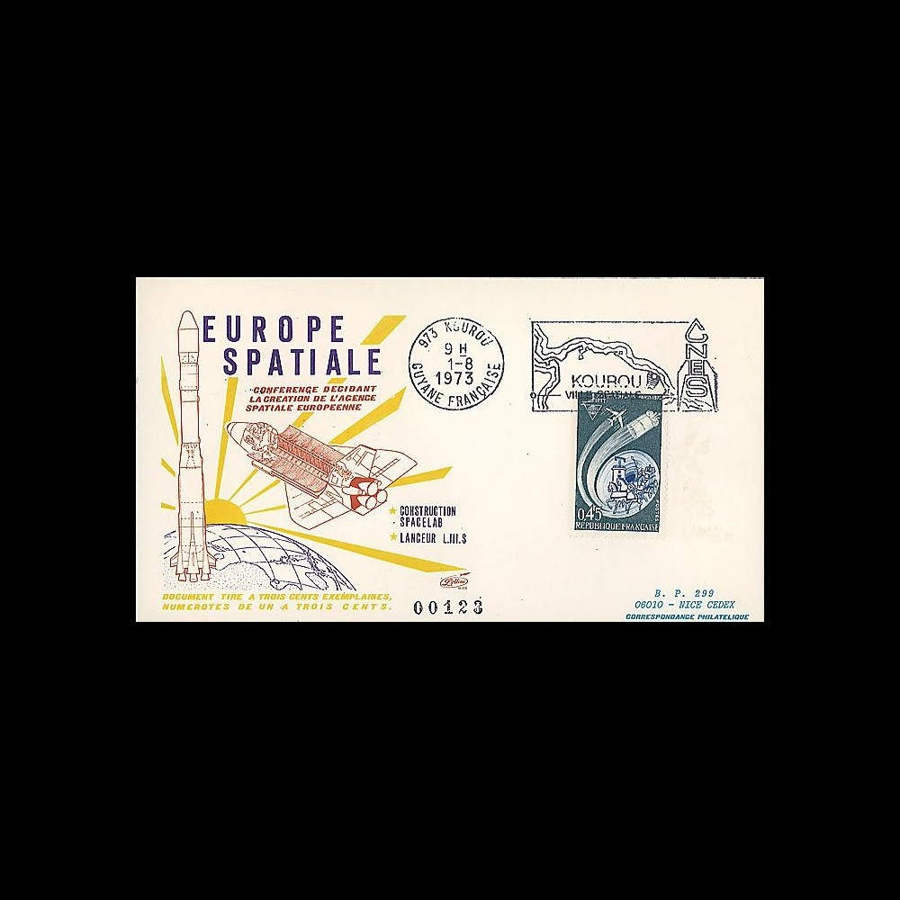KOUR 2 : 1973 - FDC 'Conférence préparatoire pour la création de l'ASE'