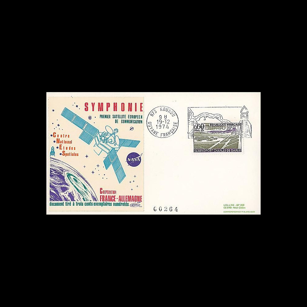 KOUR 3 : 1974 - FDC 'Symphonie