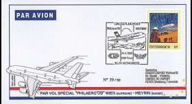 A380-78 : 2009 - Pli vol A380 Austrian Airlines 'PhilAero' 09 Wien'