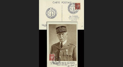 W2-FR515-E5 : 1944 - CM  'Buste de face - 88 ans Mal Pétain' YT 515