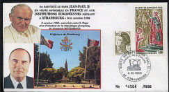PAP1 type3 : 1988 Entretien Jean-Paul II - Mitterrand