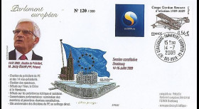 PE577 : 2009 - FDC Session PE 'Election nouveau pdt du PE