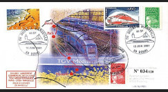 TGV-MED3 : 2001 - Lancement commercial du TGV Méditerrannée