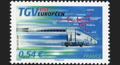 PE539-FN : 2007 - Timbre TGV Est Européen - France