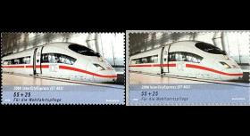 PE539-AN : 2007 - Timbres ICE 3 - Allemagne