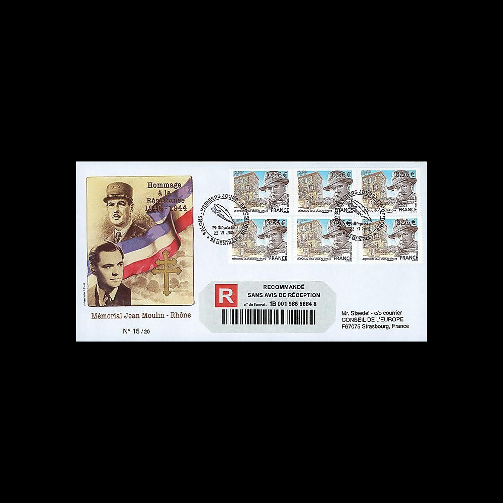 MOUL09-2R : 2009 - RECO 1er Jour TP 'Memorial Jean Moulin'